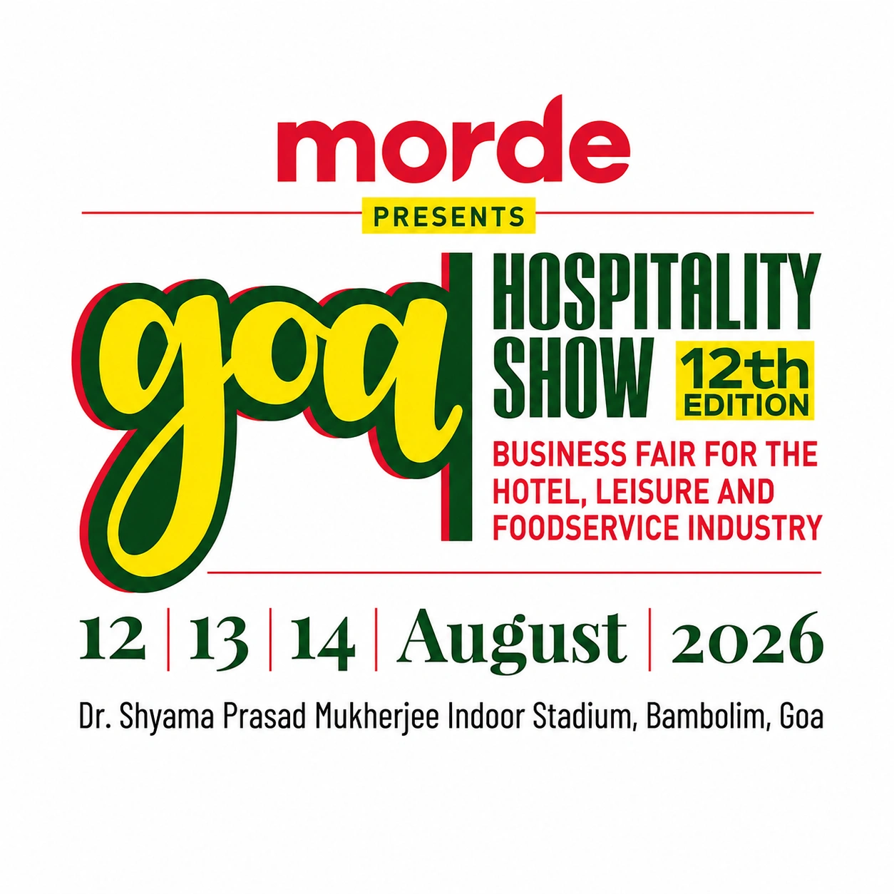 Goa Hospitality Show 2026