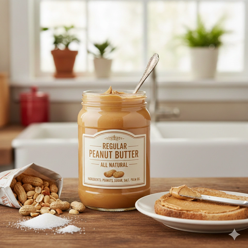 What Is Regular Peanut Butter