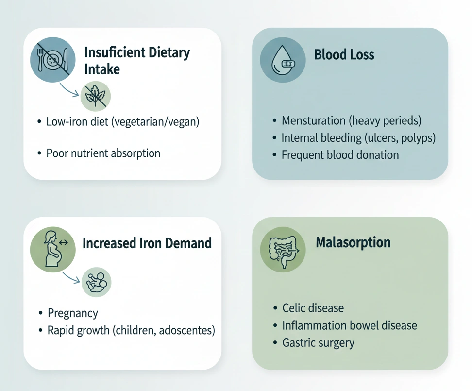 What Exactly Causes Iron Deficiency