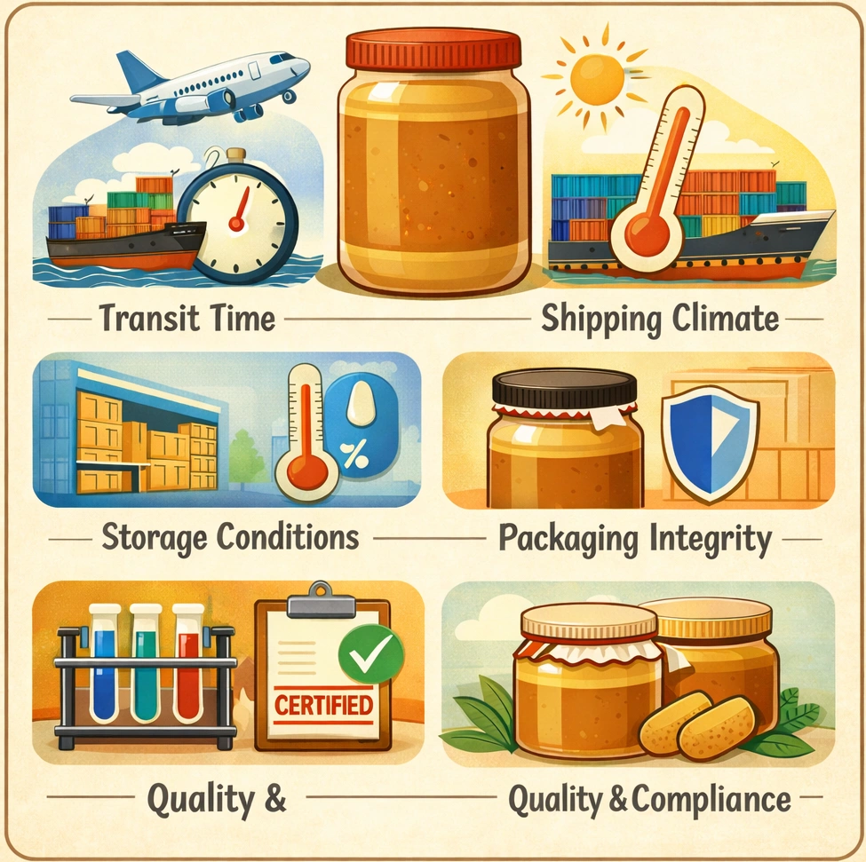 Peanut Butter Shelf Life for Export: Key Factors Buyers Must Evaluate