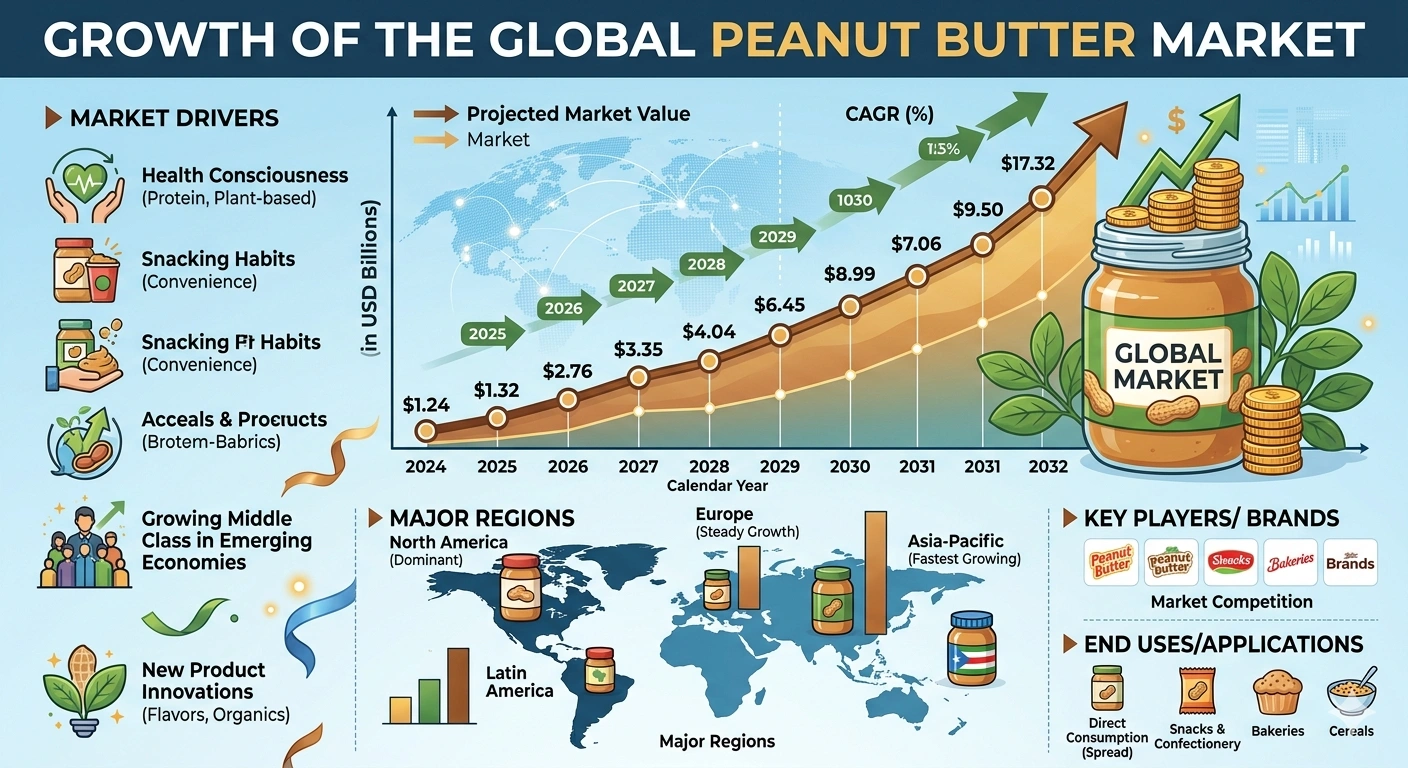 global peanut butter market