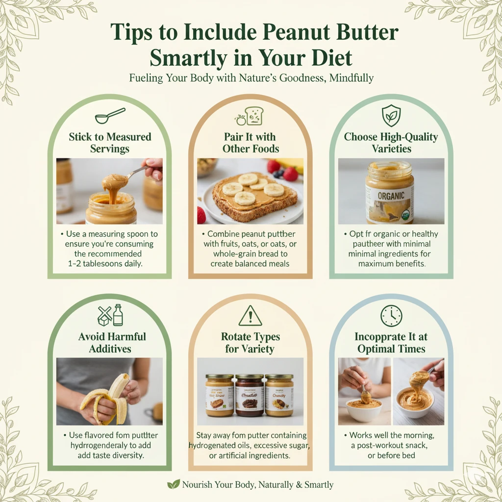 Tips to Include Peanut Butter Smartly in Your Diet
