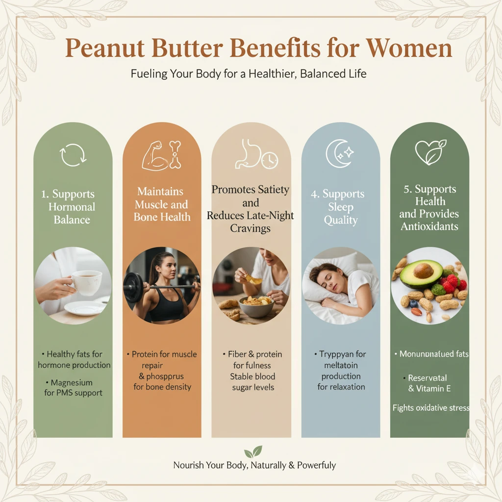 Peanut Butter Benefits for Women