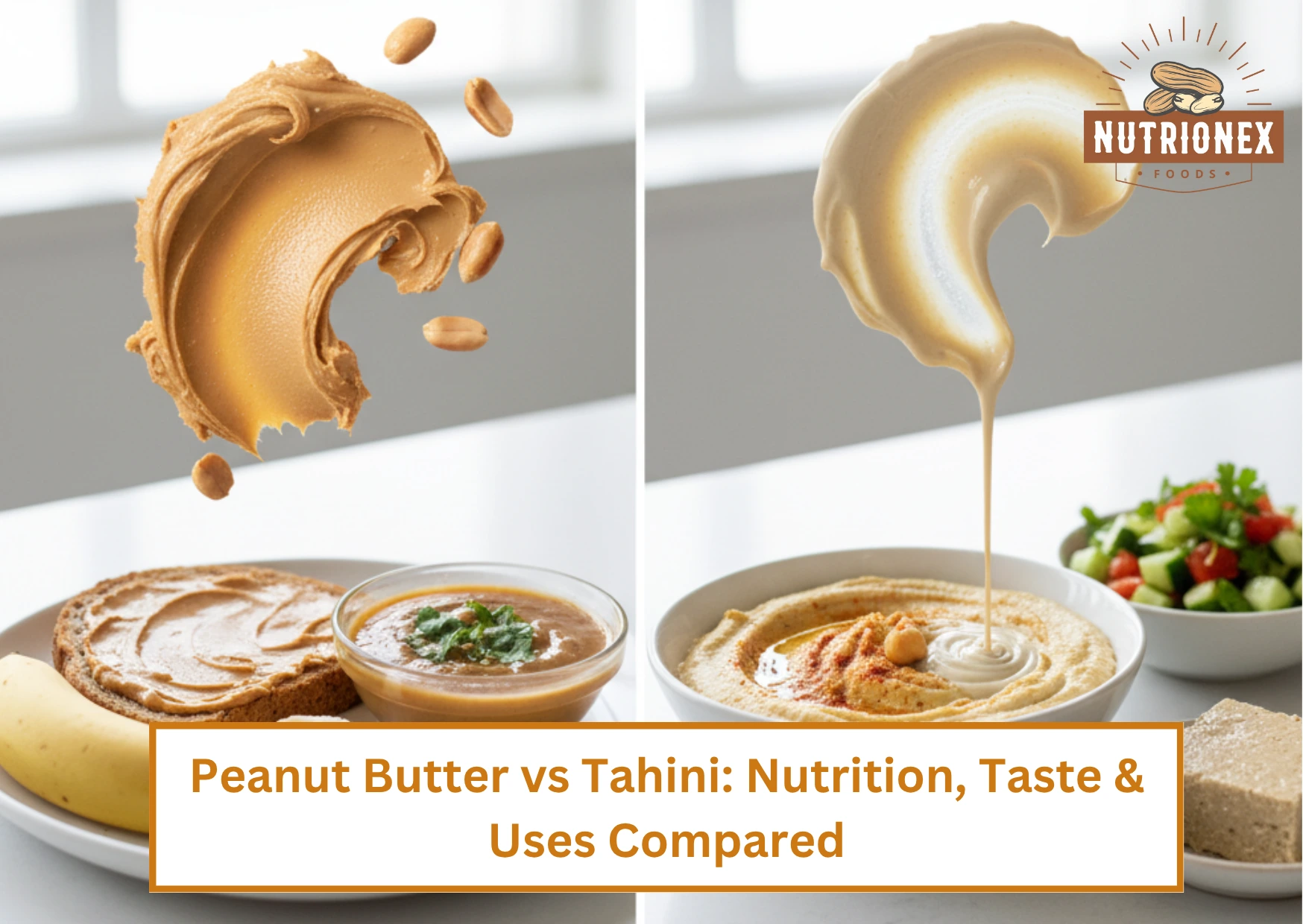 Peanut Butter Vs Tahini Butter: Nutrition, Taste & Uses Compared