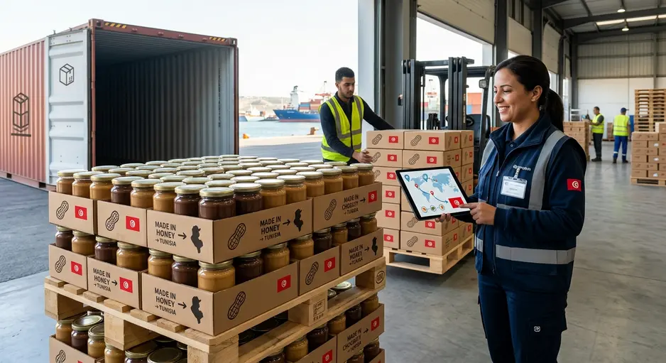Flavoured Peanut Butter Exporter to Tunisia