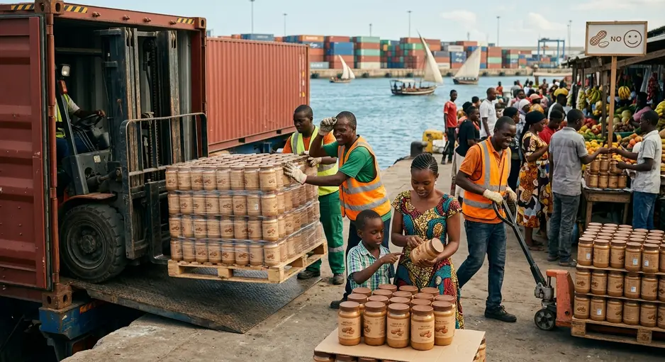 Natural Peanut Butter Exporter to Kenya from India