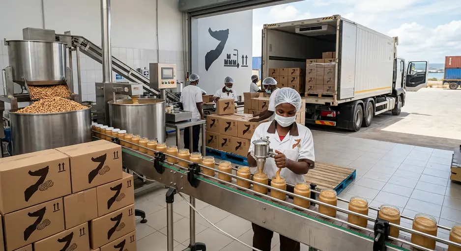 Natural Peanut Butter Manufacturer & Exporter to Somalia